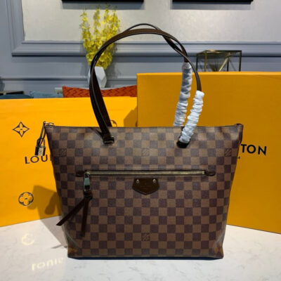 Replica Louis Vuitton Damier Ebene Canvas Iena Mm N41013